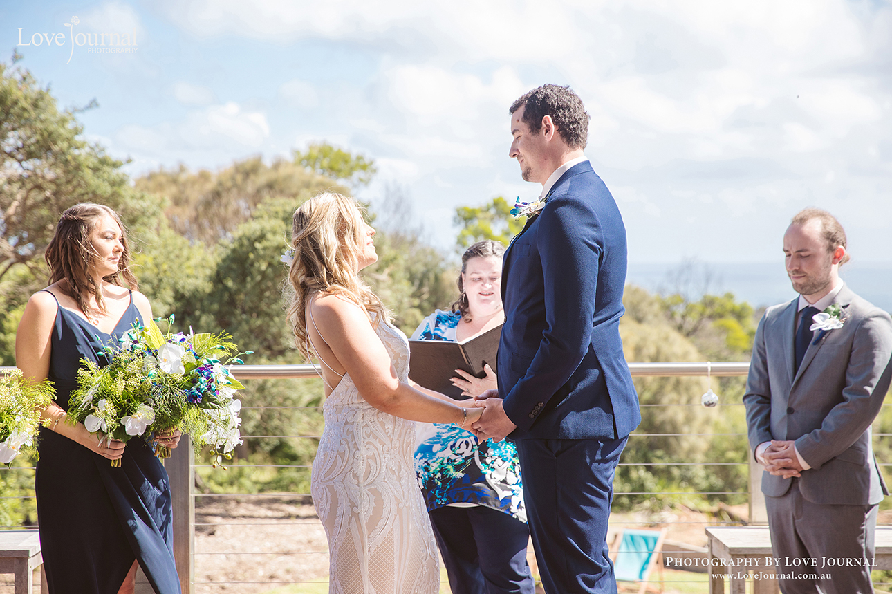 Melbourne wedding Photography at Cape Shanck Mornington