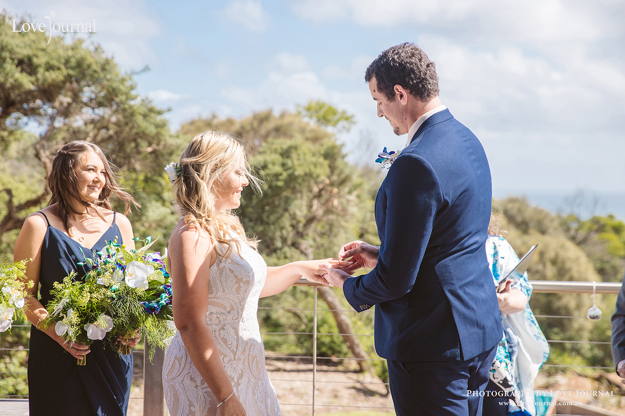 Melbourne wedding Photography at Cape Shanck Mornington