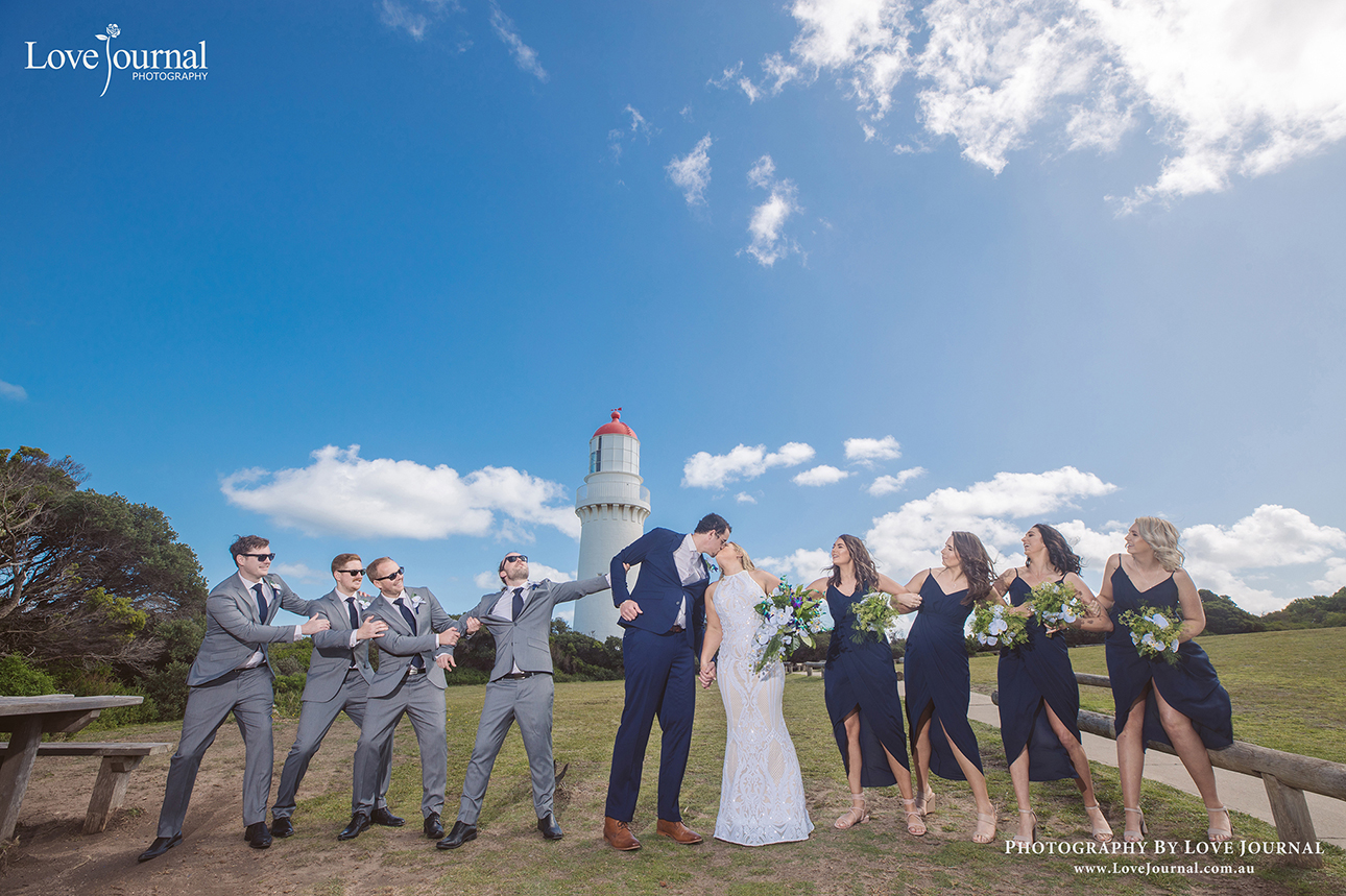 Melbourne wedding Photography at Cape Shanck Mornington