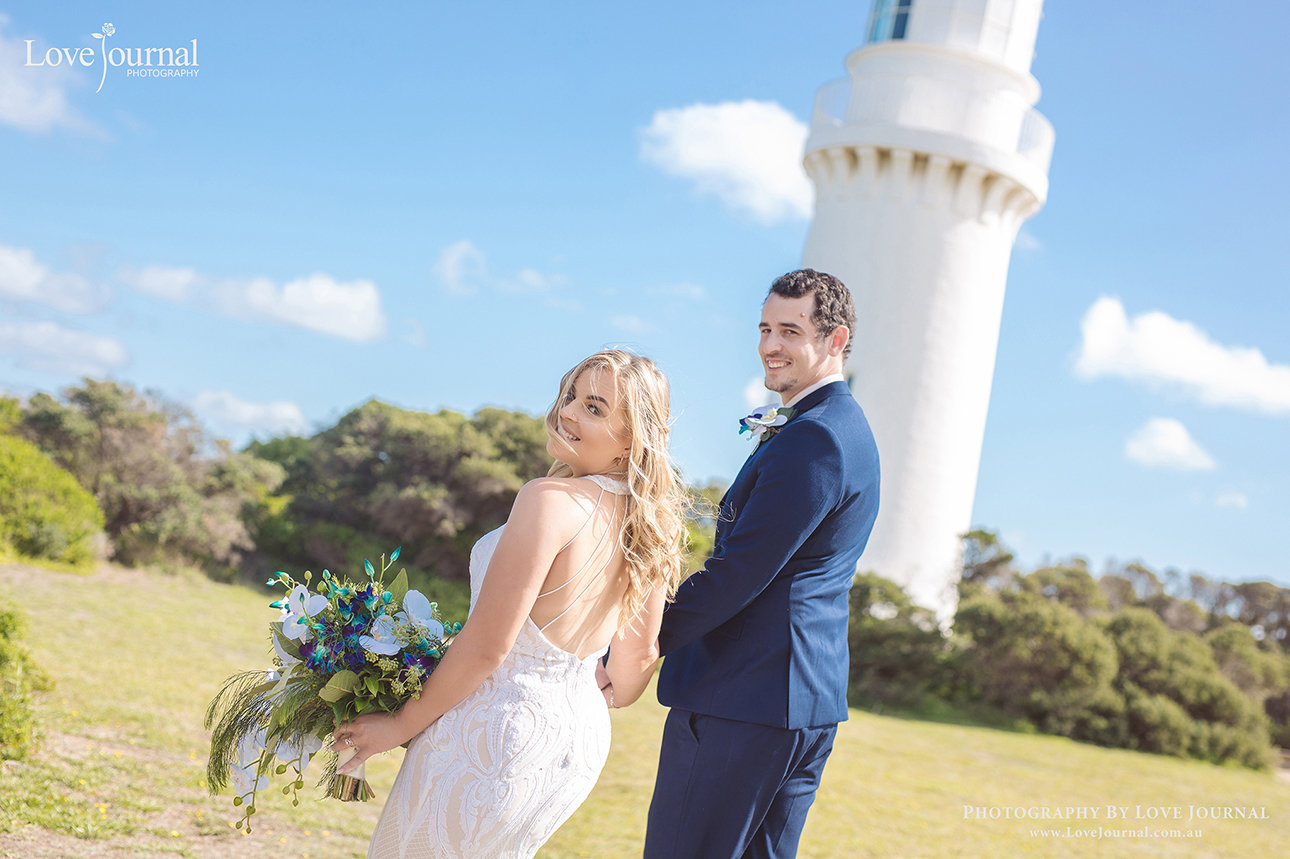 Melbourne wedding Photography at Cape Shanck Mornington